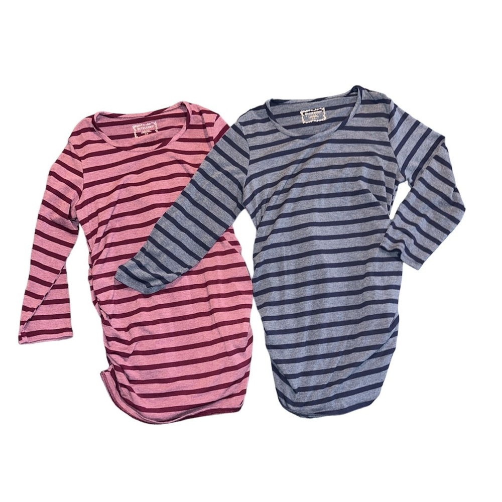 Motherhood Maternity Striped Tops